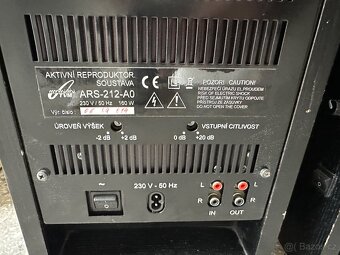 Aktivní reproduktor TVM ARS-212-A0 – 160W výkon - 3