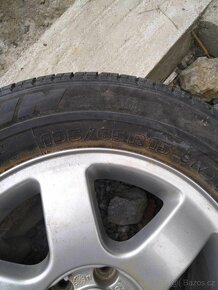 5x100 6Jx15 + Michelin 195/65 R15 VW rezerva - 3