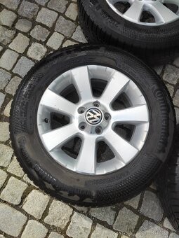 Prodám orig alu 16 Vw Tiguan 5x112 ET 33 pneu 215/65/16 - 3