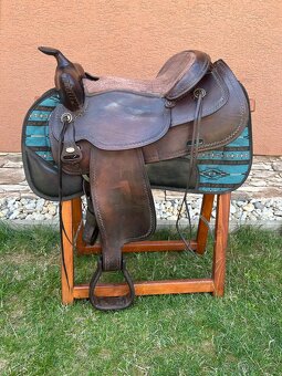 Westernove sedlo Zajac - 3