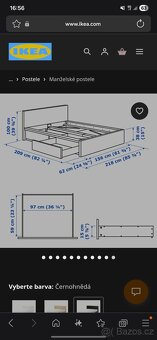 Postel IKEA 160x200 - 3