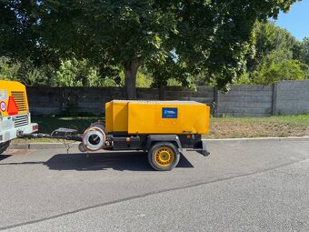 Přívěsný kompresor ATLAS COPCO XAS 96 DD, výtlak 5.3 m3/min - 3