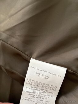 Nová dámská khaki prošívaná bunda camaieu vel 38 - 3