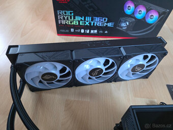 ASUS ROG Ryujin III 360 ARGB Extreme AIO CPU chladič - 3