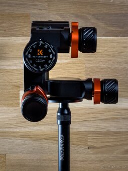 Stativová převodová hlava KF Concept GD3W - 3