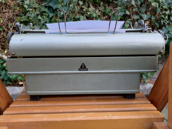 funkční kancelářský psací stroj Rheinmetall KsT z 50. let - 3