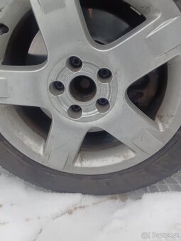 Alu kola 6,5 x 16 ET 16 - lezou krásně ven bez podložek - 3