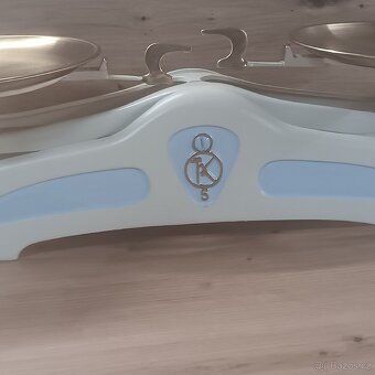 Staré kuchyňské váhy krémové - 3