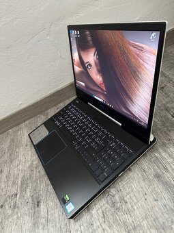 HERNÍ NOTEBOOK DELL BÍLÝ- i7/GPU-RTX/SSD/WIN - 3