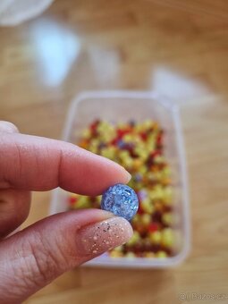 Korálky práskačky - mix - 12 mm - 400 ks - 3