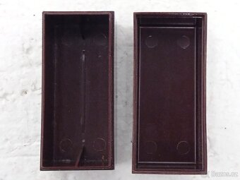 Bakelitová retro krabička na karty ČSSR - 3