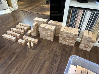 dřevěné kostky 1.095 ks - 3