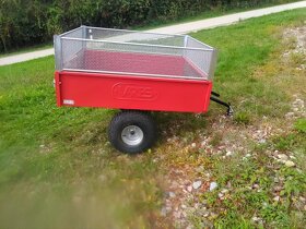 Prodám nový sklopný vozík za travní traktor - Třeboň - 3