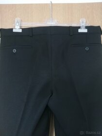 Pánské společenské kalhoty černé C&A vel. 102 - 3