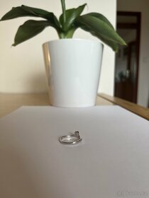 stříbrný prsten s opálem - 3