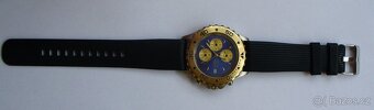 Hodinky MIYOKO Chronograph JAPAN Quartz nová baterie a pásek - 3