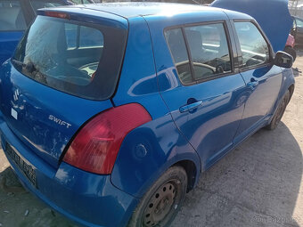 Suzuki Swift 1.3 ( M13A ) 67kW r.2007 modrá na náhradní díly - 3