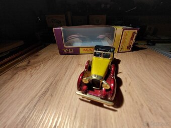 Matchbox yesteryear Y11 LAGONDA MAROON RARE - 3