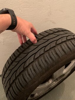 Prodám alu kola s pneu 195/55 R15 - 3