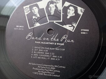 Paul McCARTNEY & WINGS „Band on the Run“ /Apple 1973/+or - 3