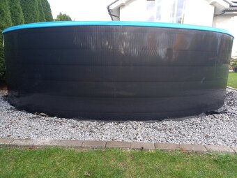 Bazén GRE 5m x 1,22 m antracit - 3