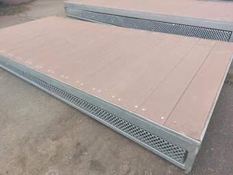 Konstrukce venkovní zahrádky 7,5 X 1,2m - 3