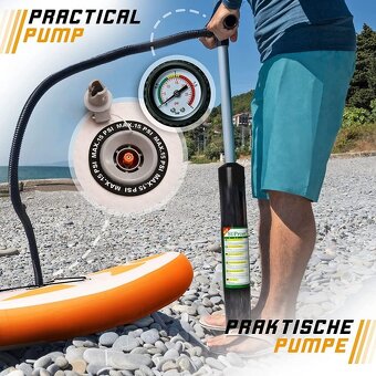 Physionics Nafukovací paddleboard, Chobotnice, 320 cm - 3