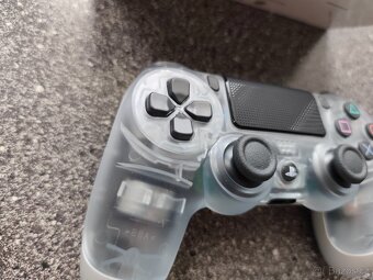 PS4 DUALSHOCK OVLADAČ CRYSTAL ROZBALENO ZÁRUKA - 3