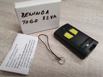 Dálkové ovládání pohonu Beninca TO.GO - 3