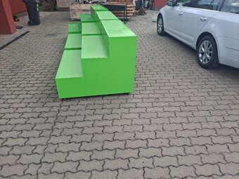 Dřevěný regál policový - 3
