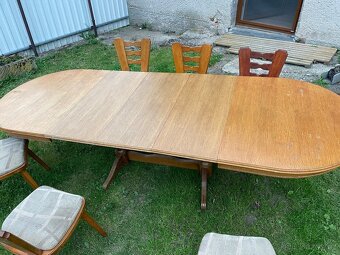 Prodám jídelní stůl se židlemi - 3