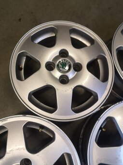 Alu kola 4x100 r14 Škoda - 3