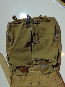 Vojenský batoh německé armády. Tele. Wehrmacht 1939 - 3