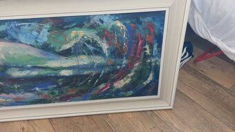 Starý obraz na plátně - 3