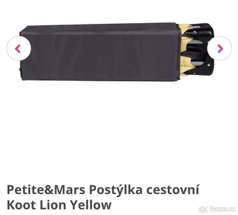 Cestovní postýlka Petite & Mars Nová - 3