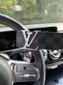 Replika 1:1 Louis Vuitton 40mm reversible belt Grey - 3