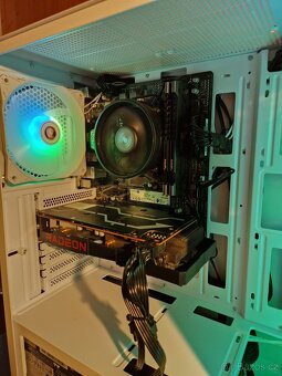 Budget Herní PC, RX 6600 XT, Ryzen 5500, 32Gb RAM, 1TB SSD - 3