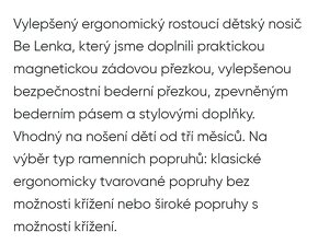 Nositko BeLenka 4ever Neo - 3