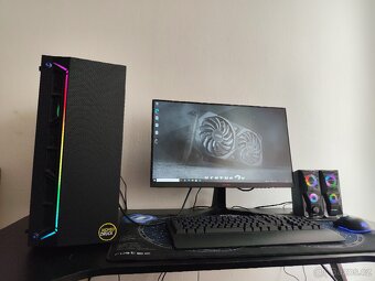 KOMPLET HERNÍ PC SESTAVA RYZEN 5600G RTX 3060 MONITOR 165HZ - 3