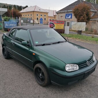 VW Golf IV Cabrio Edice KARMANN 1.6i,74kw.R.V4/1999.STK Nová - 3