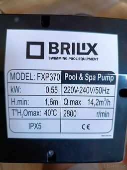 Bazénové čerpadlo Brilix FXP 550 - 3