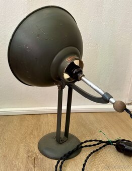 Stará INDUSTRIÁLNÍ lampa BAG polohovací FUNKČNÍ - 3