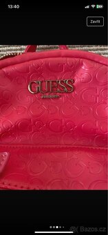 Malý růžový batůžek Guess - 3