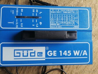 SVÁŘEČKA, trafo GUDE GE 145 W/A, včetně elektrod různé síly, - 3