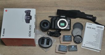Canon EOS M50 + Objektiv EF-M 15-45mm 3600 Exp. - 3