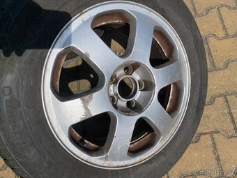 Alu kola 15” 5x100 a pneu 195/65/R15 - 3