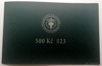 Bankovka 500 Kč emise 1923 hnědý legionář série A, Novotisk - 3