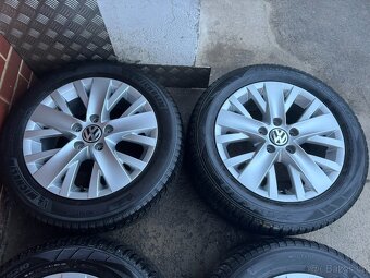 Alu 16" 5x112 VW Spokane pneu 70% G6, Touran - 3