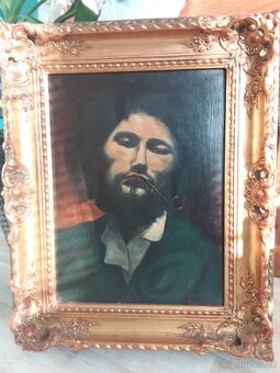 Obraz portrét muze - 3