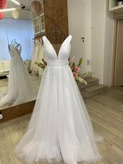 Svatební šaty vel.36-38 - 3